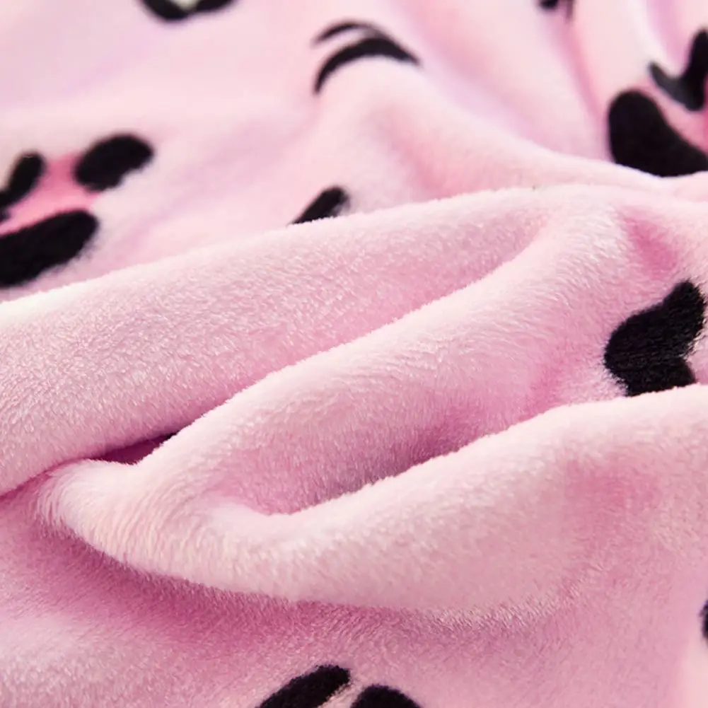 Модный детский костюм леопардовой расцветки, розовый, светло-розовый принт Двусторонняя одеяла, покрывала фланель флисовая микрофибра пледы Простыня из полиэстера