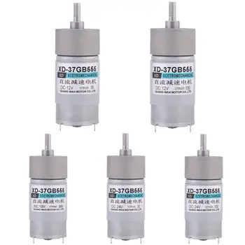 

DC 12V 24V 15W Large Geared Motor CW/CCW Gear Motor Reduction Gear DC Motor For barbecue machine camera