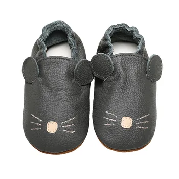 

2018 Genuine leather breathable soft sole high quality new born baby infant shoes