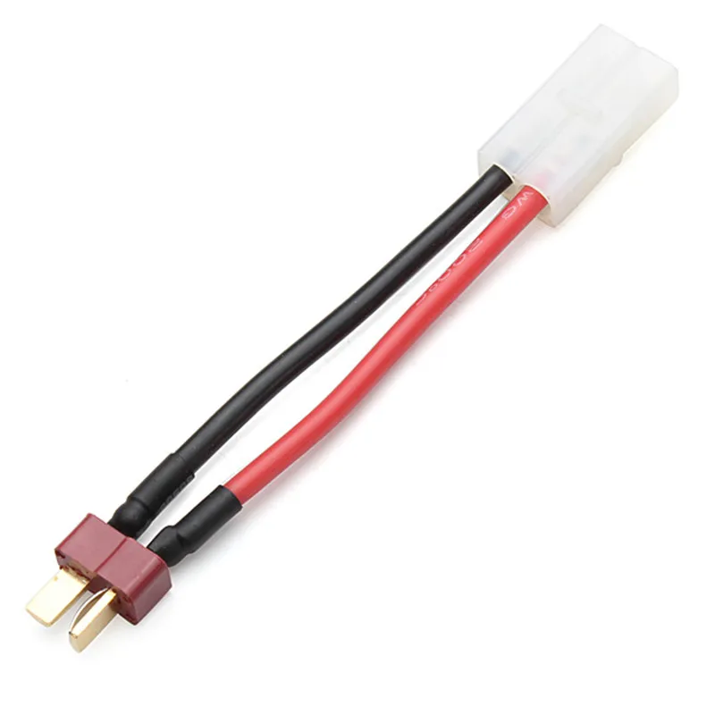 

Female Connector to T Male Silicone Wire Power supply change-over connector and ESC crossover line For RC Cars
