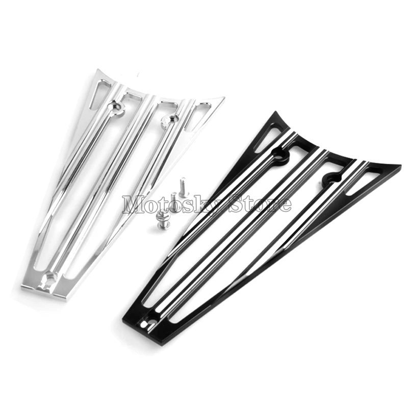 

Motorcycle CNC Cut Billet Frame Grill Cover Accessories For Harley Touring Electra Glide Road King FLHTCU FLHT 2009-2013 20