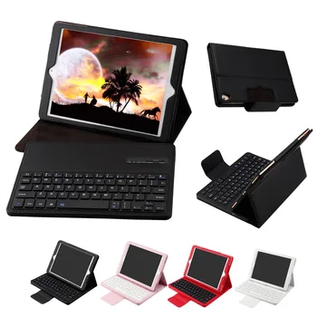 

Besegad Protector Case Cover Stand Holder with Wireless Bluetooth Keyboard for Apple 2017 New iPad / Air / Pro / Air 2 9.7 Inch