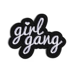 10PCS Souvenir Embroidery Girl Gang Patch Novelty 