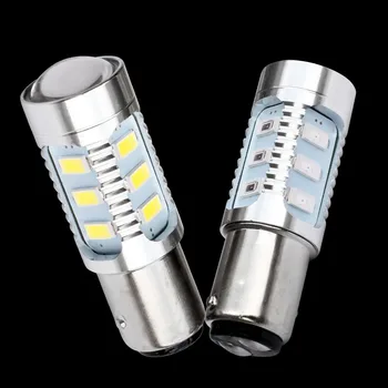 

1157 12 5630 SMD BAY15D P21/5W High Power stop lamp 21/5w led car bulb brake Lights Source parking light White Red Yellow 12V