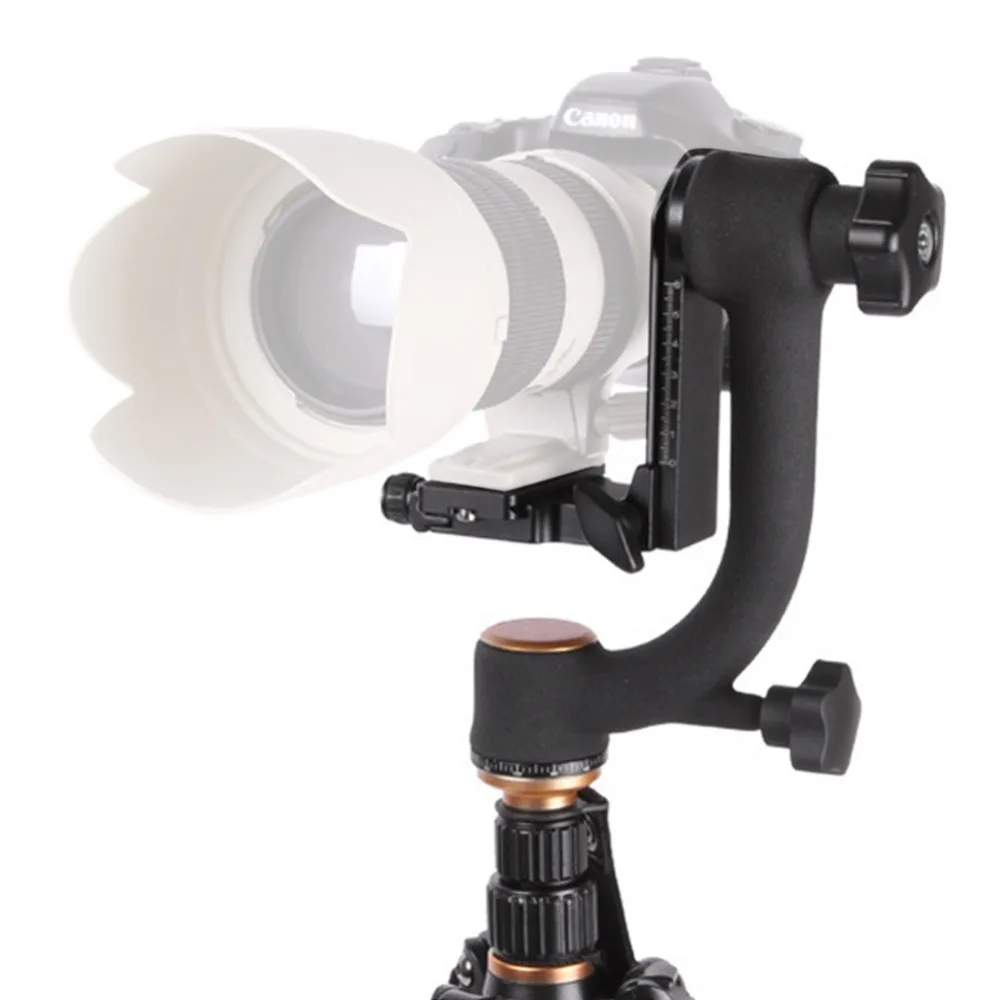 

1Pcs Q45 professional Panoramic 360 Degree Vertical Pro Gimbal Tripod Head 1/4" Screw Universal for Camera