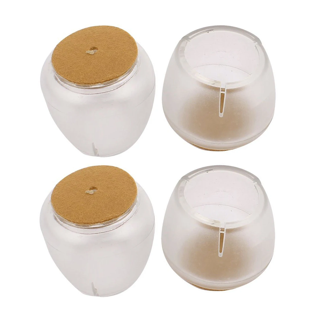 

Botique Rubber Anti-slip Table Chair Leg Tips Furniture Foot Cover 35mm 4Pcs