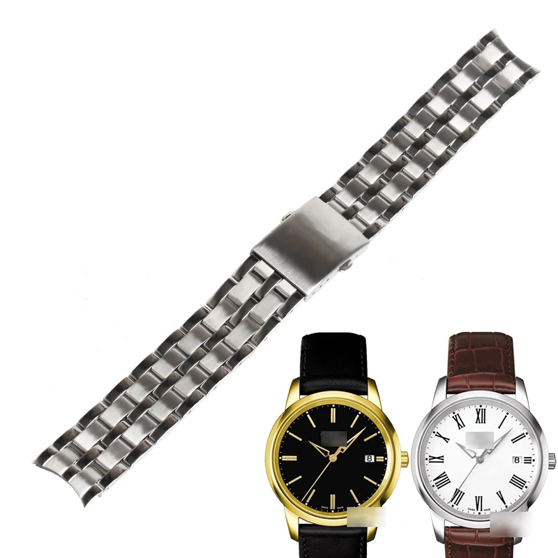 Cinturini Wentula Per Cinturini Da Uomo Con Cinturino Solido In Acciaio Inossidabile Tissot T033410A 1853 19Mm