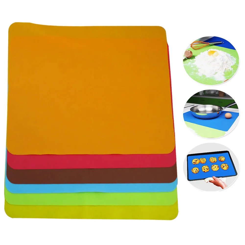 Silicone Mats Baking Liner Best Silicone Oven Mat Heat Insulation Pad Bakeware Kid Table Mat HG99