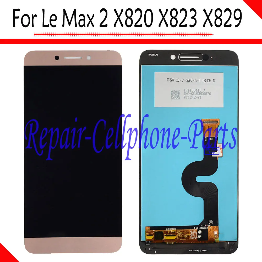 

5.7 inch 100% New Full LCD DIsplay + Touch Screen Digitizer Assembly For LeTV Le Max2 Max 2 X820 X823 X829 Free Shipping