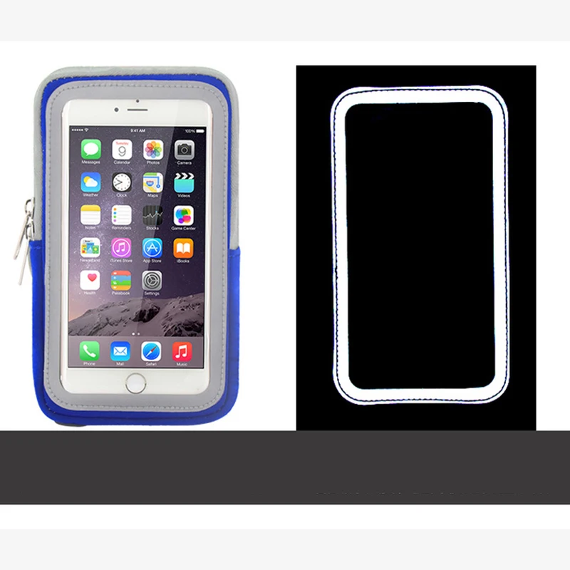 Beste 2018 Nieuwe Touch Screen Armband Voor Outdoor Running Mobiele Telefoon Case Houder Jogging Arm Band 6 inch Mobiel Universal Armbanden