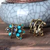 Muylinda Vintage Flower Hair Claw Rhinestone Hair Clip Hairpin Antique Bronze Small Hair Claws Hair Accessories ► Photo 1/6