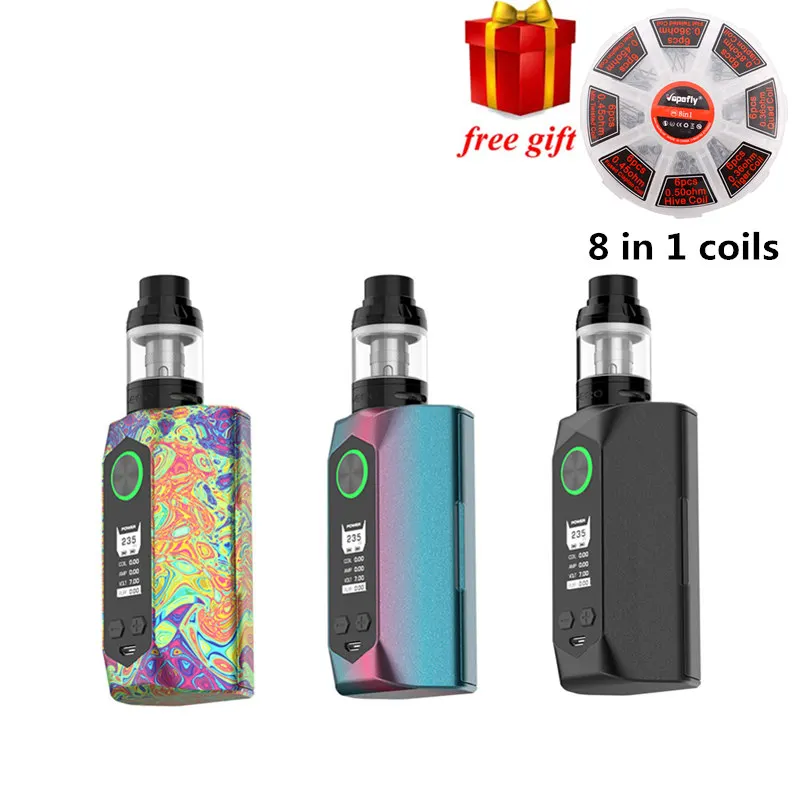 

Free gift!!! Original Geekvape Blade Kit 235W with aircraft grade material Blade Box MOD Support 18650 20700 21700 Battery Vape