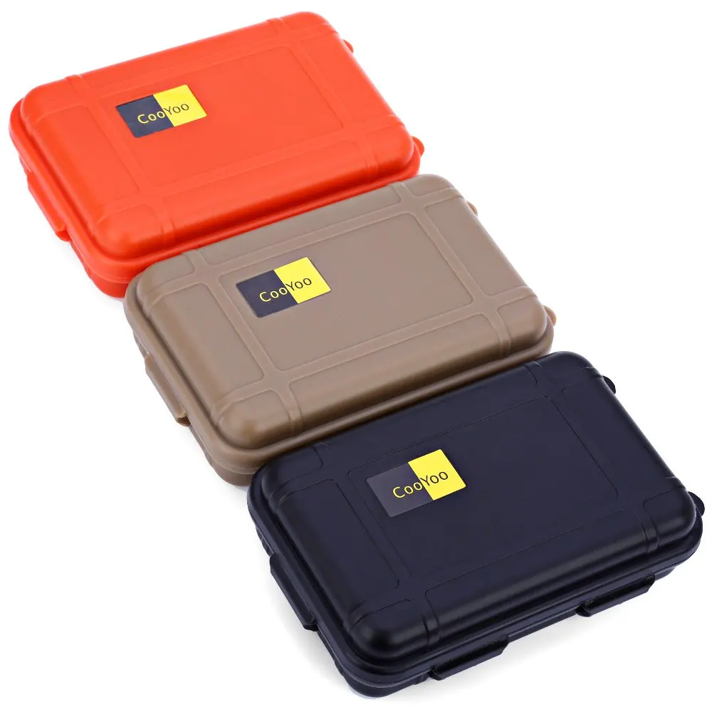 

Outdoor Shockproof Waterproof Airtight Survival Case Container Storage Carry Box for camping swimming kite boarding water sport