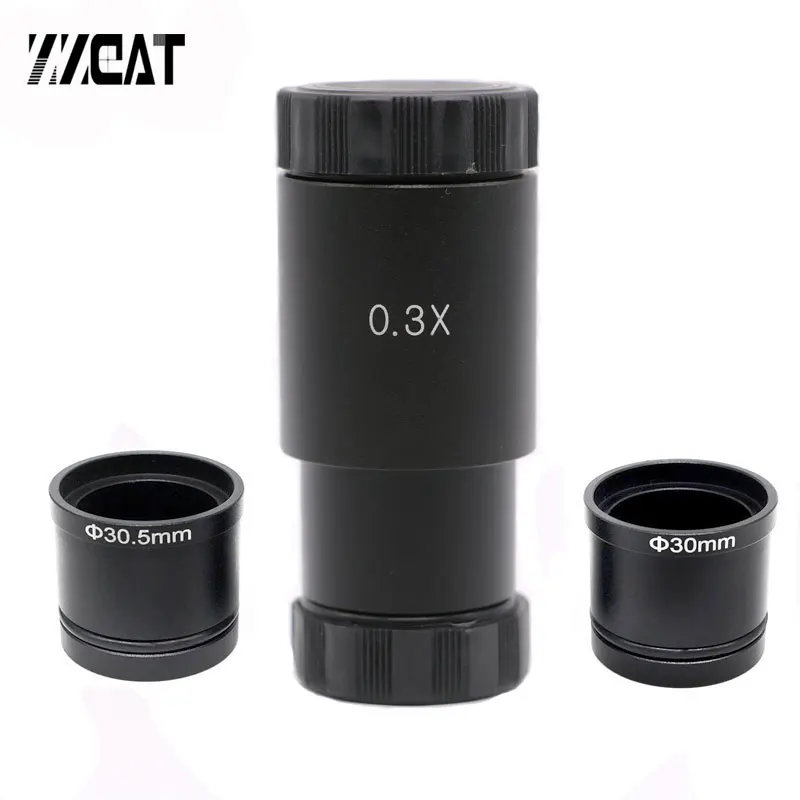 0.3X CCD Microscope Adapter Biology Accessories Ocular Adapter for