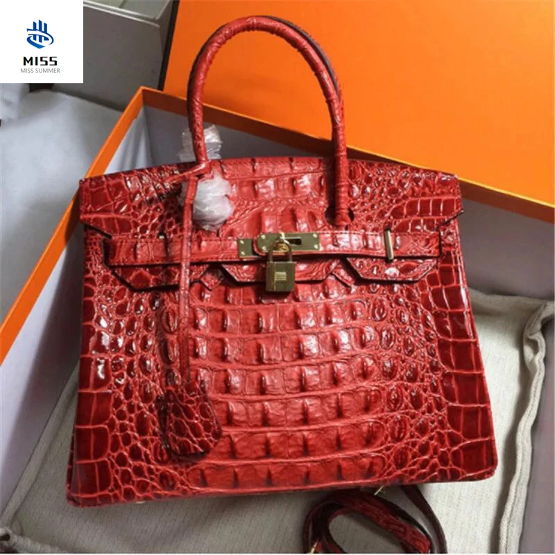 

2019 new design handbag Crocodile Bag 100% Genuine Cowhide Women Handbag Hot Selling Tote Women Bag Luxury Brand bags