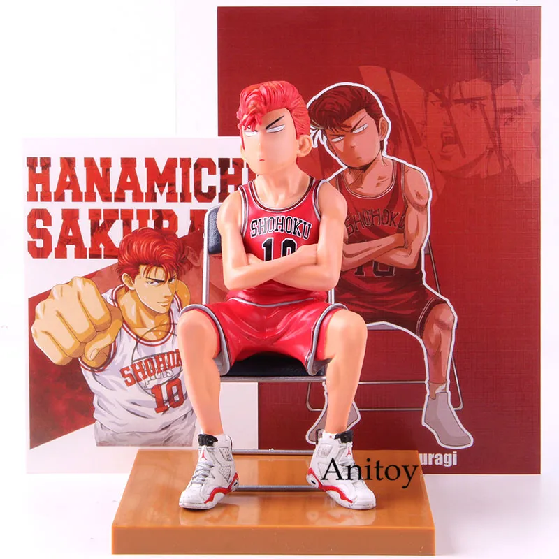 Slam Dunk Hanamichi Sakuragi Rukawa Kaede Mitsui Hisashi Акаги Такенори Miyagi Ryota фигурка Коллекционная модель игрушки - Цвет: D without retail box