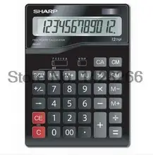 Genuine Sharp calculator CH-612 office computer 12 solar large display