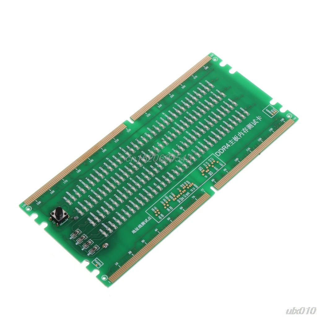 

DDR4 Test Card RAM Memory Slot Out LED Desktop Motherboard Repair Analyzer Tester S08 Drop ship
