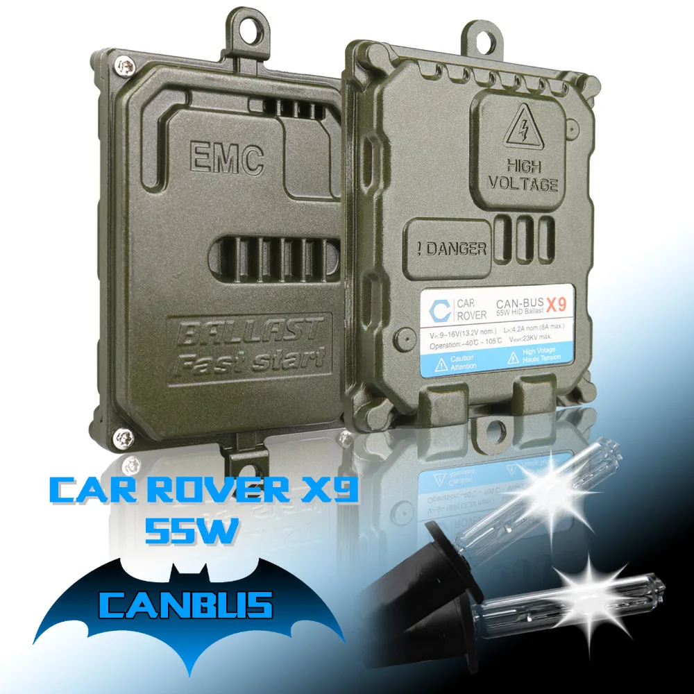 New Arrival 55w Super X9 Canbus HID Xenon Headlight kit H1 H3 H7 H11 HB3 9005 HB4 9006 4300K 5000K 6000K 8000K 10000K Car Light |