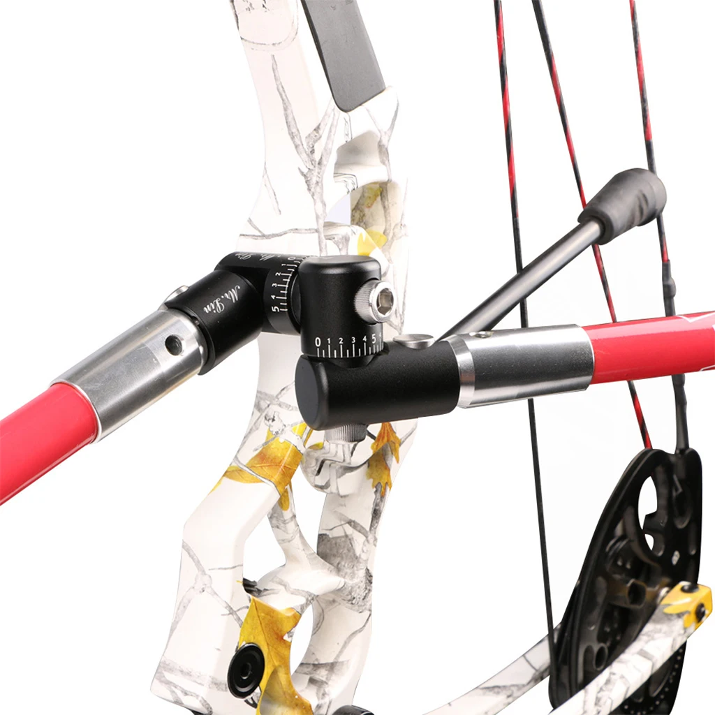 

Pro Archery Fully Adjustable Single Sided V-Bar Quick Disconnect for Compound Recurve Bow Hunting Accessories
