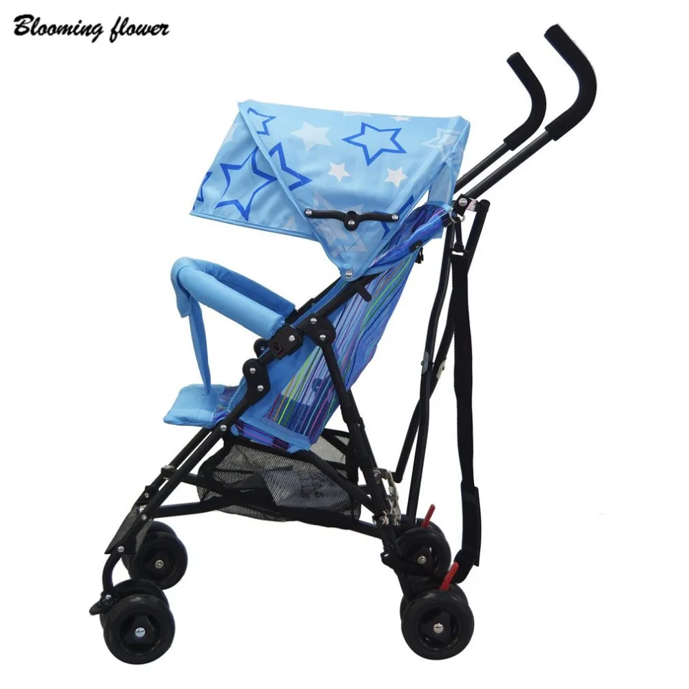 Baby Stroller Lightweight Four Wheels Folding Portable Easy Carry