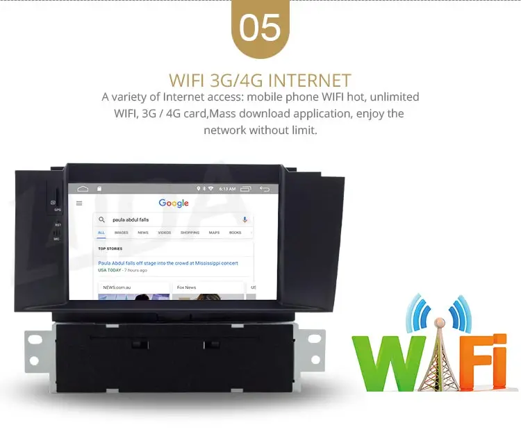 Discount LJDA 1 Din 7 Inch Android 9.1 Car DVD Player For Citroen C4 C4L DS4 Wifi GPS Radio 2G RAM GPS Navigation Radio WIFI Multimedia 7