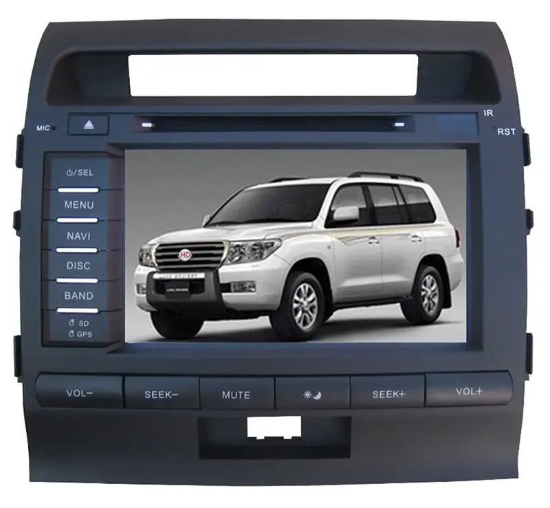 Discount 8" Android Car DVD Player with TV/BT GPS 3G WIFI,Audio Radio Stereo,Car PC/multimedia headunit for TOYOTA LAND CRUISER 2008~2014 1