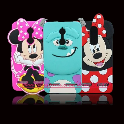 

For Lenovo K6 / K6 Power 3D Silicon Unicorn Minnie Cupcake Cartoon Soft Cover for Lenovo K6 Power 5.0" Phone Case Lenovo Vibe K6