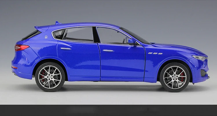 lego car sets WELLY 1:24 Scale Diecast Alloy Model Car Toys For Maserati Levante SUV Metal Classic Car Toy For Children Gift with Original Box diecast model cars