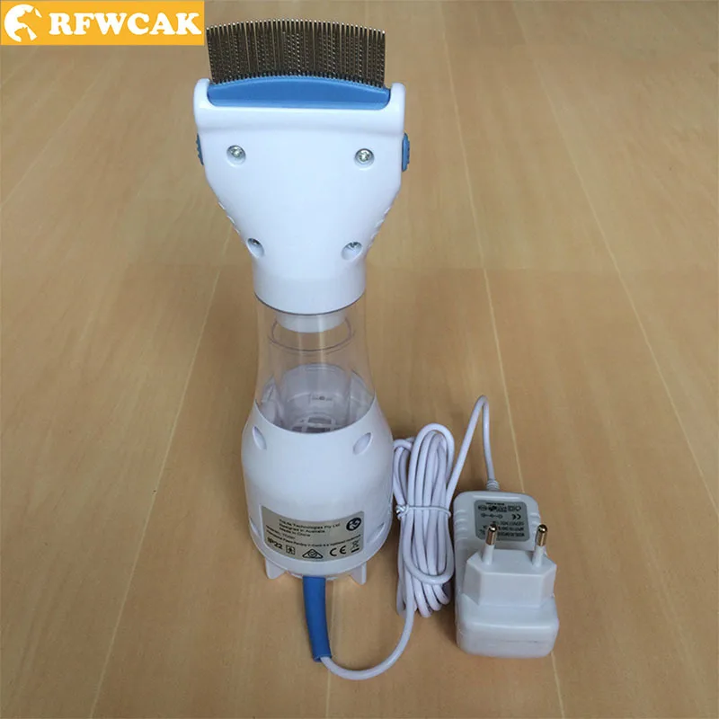 

RFWCAK Plastic Electronic Electric Flea Comb Head Lice Comb Puppies Fleas Treatment Safe Pets Kill Cats Dog Accessories EU220