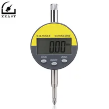 Водонепроницаемый 0-12,7 мм цифровой циферблат тестовый индикатор индикаторы точный измеритель Tset инструмент индикаторы пылезащищенные инструменты