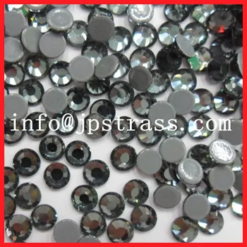 

high quality rhinestones 14 cutting facets superior shiny levels ss20 black diamond color 1440 pcs each pack;free shipping