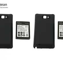 2x5000 мАч EB615268VU Расширенный аккумулятор+ 2 дополнительных цвета чехол для samsung Galaxy Note i9220 GT-N7000