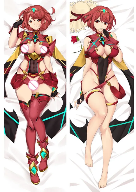 Двусторонняя наволочка для подушки с мультяшным аниме Xenoblade и летопицами