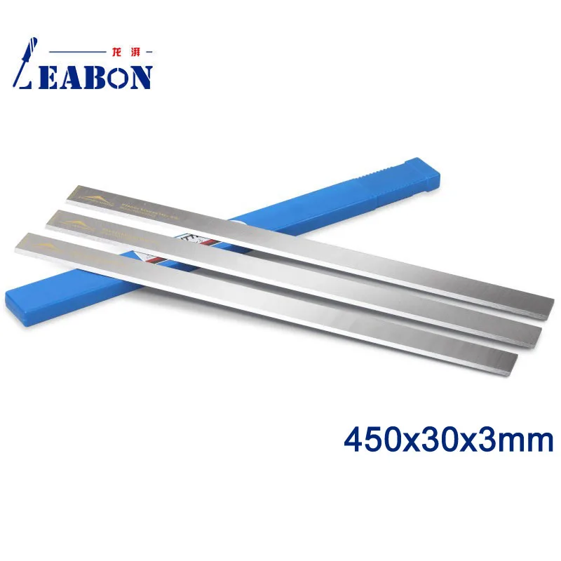 LEABON 450x30x3 мм HSS W4 % хорошее качество Hss лезвия для строгальных станков (A01003042)