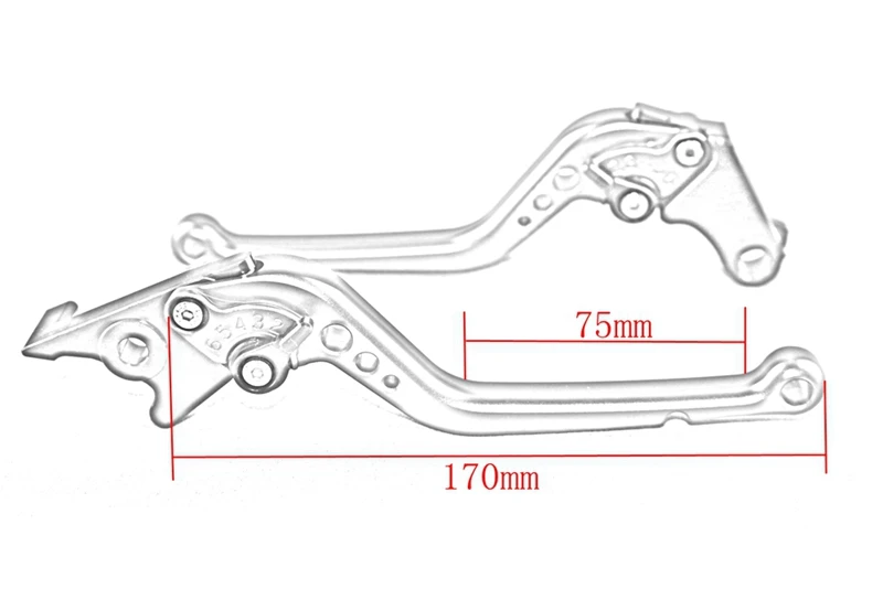 Алюминиевый CNC регулируемый тормозной рычаг сцепления мотоцикла для KAWASAKI Z1000SX/NINJA 1000/Tourer/Z1000/R/Z900RS/