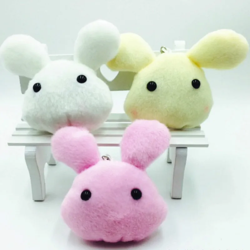 

7CM Approx 3Colors - BOBO Rabbit Plush Stuffed TOY DOLL , with String Kid's Birthday party Gift Plush DOLL toy