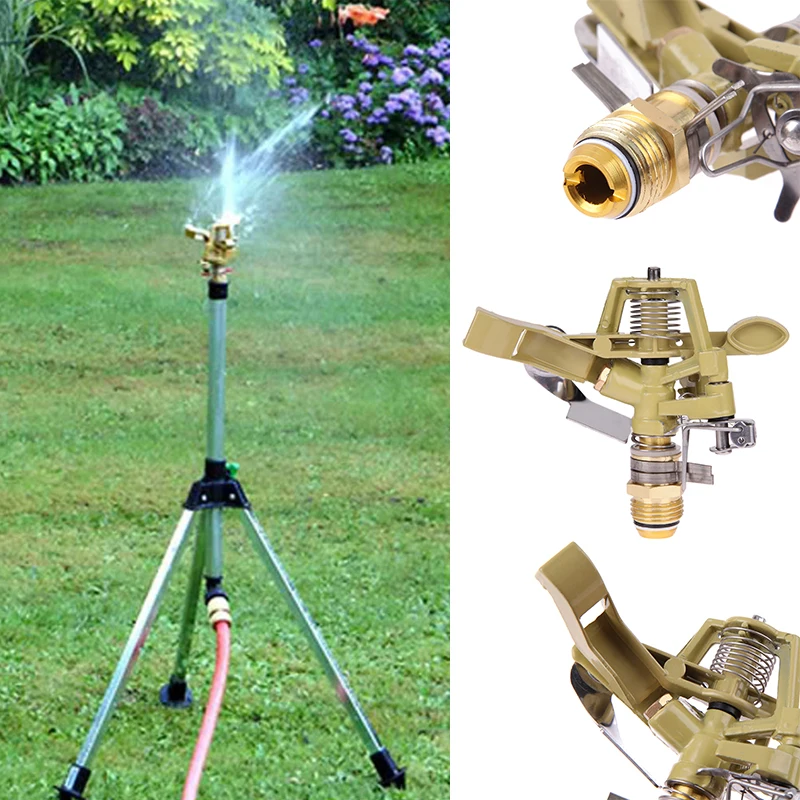 Hot Item 1 2 Zoll Kupfer Drehen Wasser Sprinkler Spray Duse