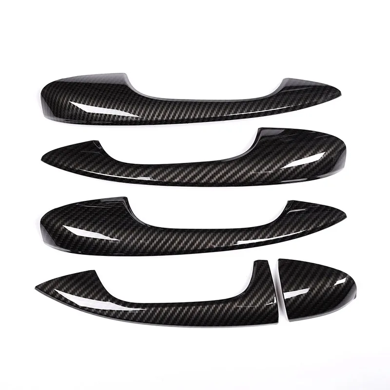 

Carbon For Mercedes Benz E Class W213 2016-2019 Car Door Handle Trim ABS Chrome Accessories For W213 E-Class Left Hand Driver