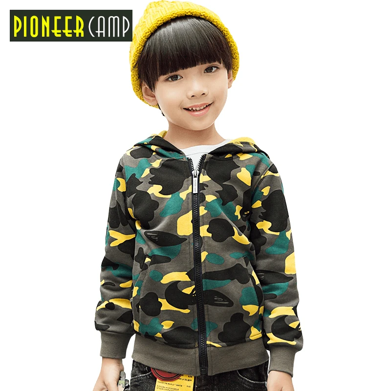 Buy Pioneer camp kids new spring Camouflage jacket