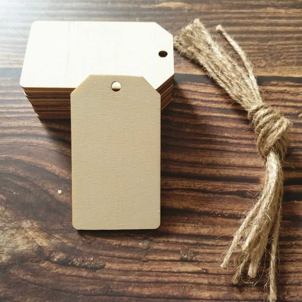 10pcs 70X40mm Nature Color Wood Gift Tag Wooden Wedding Favor Tags 10pcs 70X40mm Nature Color Wood Gift Tag Wooden Wedding Favor Tags