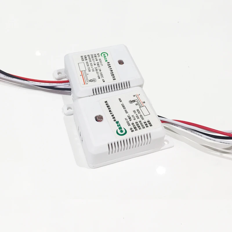 Switch DC AC 220V Sound Light Control Switch 50-60Hz 10A Worldwide Intelligent Auto On Off Light Time Delay Sound Sensor Switch (1)