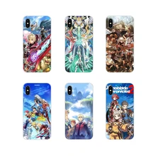 Xenoblade Chronicles para iPhone X de Apple XR XS MAX 4 4S 5 5S 5C SE 6 6S 7 7 Plus ipod touch 5 6 accesorios de la cáscara del teléfono cubre