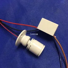 10 шт./лот dc12v входное напряжение белый мини светодиодная лампа Кабинет свет лампы 3 Вт высокой мощности Мощность Led белое свечение, теплое белое свечение, Освещение в помещении