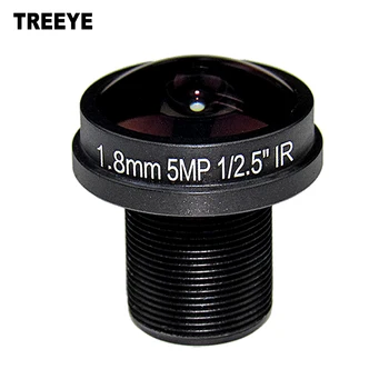 1.8mm 렌즈 CCTV 어안 렌즈 5MP IR M12 CCTV CamerLens HD IP 카메라 용 5 메가 픽셀 HD 180D 와이드 시야각 F2.0 1/1/2
