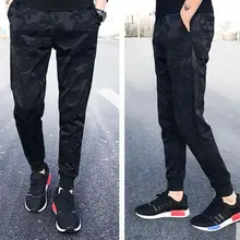 M-5XL! Платье большого размера! Лидер продаж! Для мужчин камуфляж повседневные штаны Весна и осень штаны-шаровары узкие брюки с рисунком череп