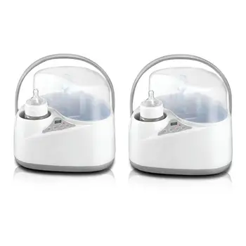 

Portable Baby Bottle Sterilizer Milk Warmer Steam Food Breast Milk Heater