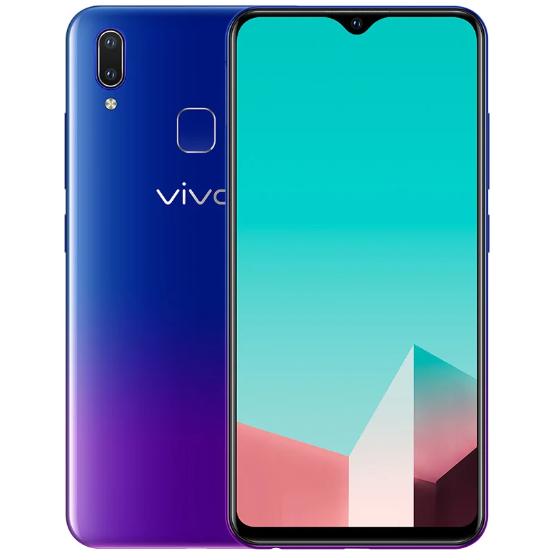 Оригинальный мобильный телефон vivo U1 6,2 дюймовый экран 4 ГБ ОЗУ 64 Гб ПЗУ Восьмиядерный процессор Snapdragon 439 Android 8,1 4030 мАч сотовый телефон с больш...