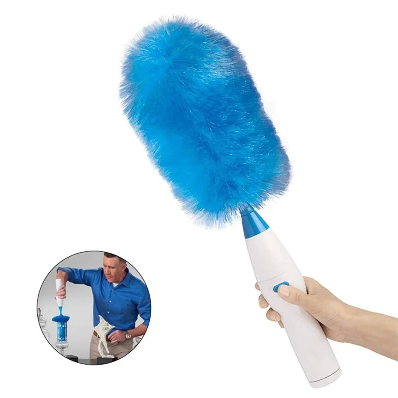 

Electric Duster Cleaning Brush Portable Hair Brush Handheld Rotatable Keyboard Blinds Motorized Brush Household Cleaning Tools