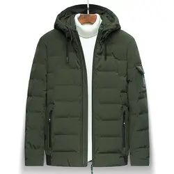 2018 водонепроницаемые толстые зимние мужские пуховая куртка брендовая одежда с капюшоном черный длинный теплый белый пуховик мужской
